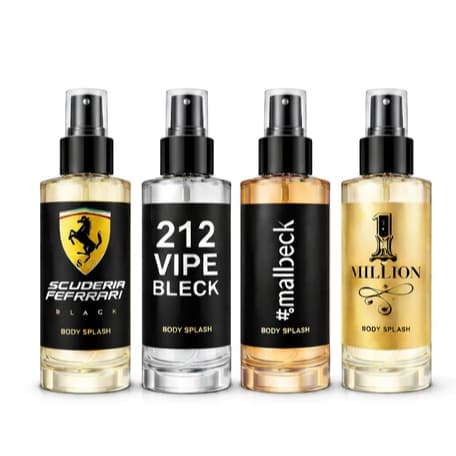 Body Splash Masculinos Inspirados em Perfumes Importados 120ml  - Charme e Elegância