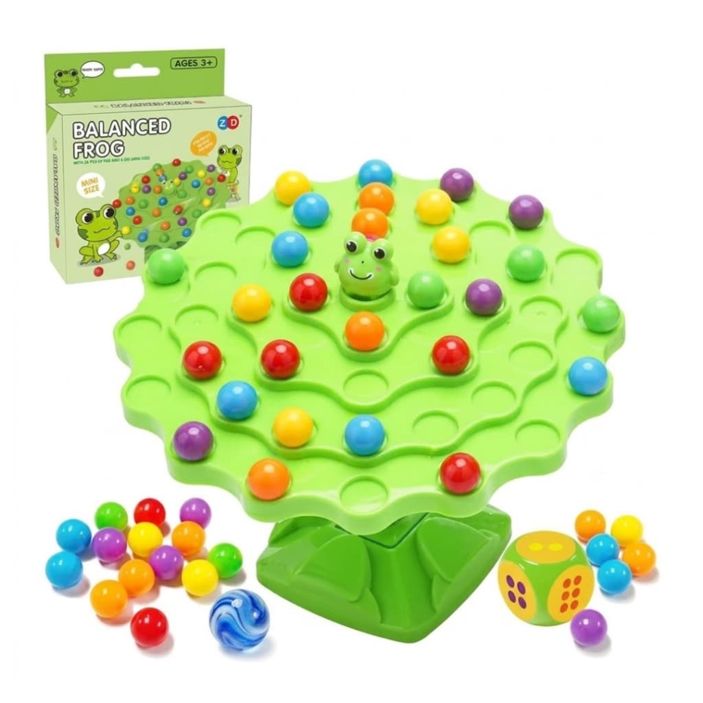 Jogo do Equilibrio Brinquedo Interativo Infantil Tema Sortidos Educativo Empilhar Bolinhas