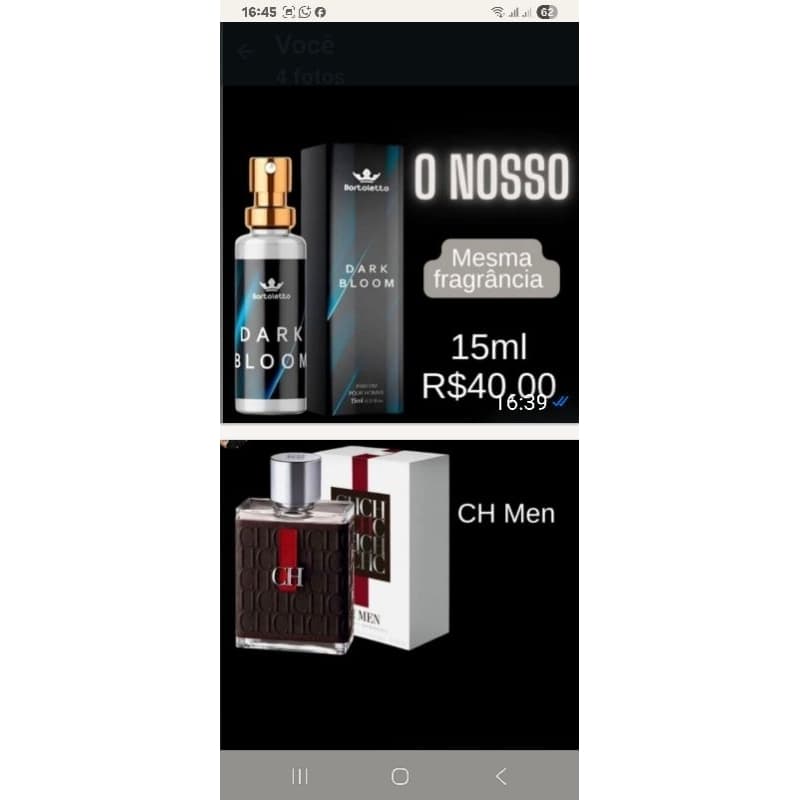 Perfume Importado e Árabe Masculinos e Femininos de 15 ml - ALTA FIXAÇÃO - Inspirações Nagoia