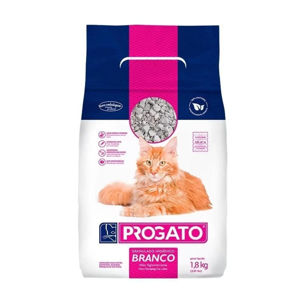 Areia Sanitária para Gatos 1,8Kg Progato