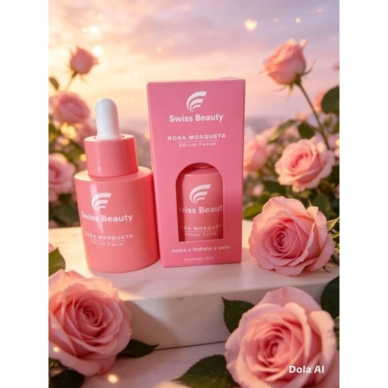 ROTINA SKINCARE SÉRUNS FACIAIS VITAMINA C E ROSA MOSQUETA SWISS BEAUTY – PELE HIDRATADA E RADIANTE
