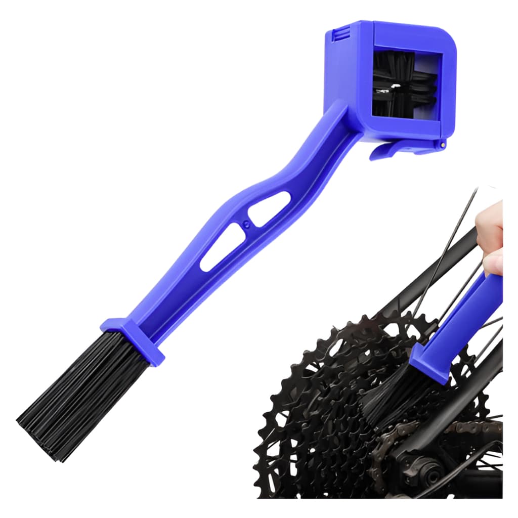 Escova Limpa Corrente Transmissão Universal Moto Acessório Limpeza Casa Moto Carro Bike Bicicleta
