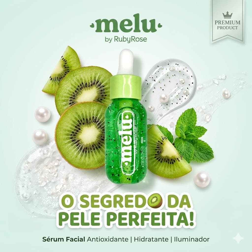 Sérum Antioxidante Facial Vitamina C Anti Idade Hidratação Profunda Pele Radiante Uniforme Glow