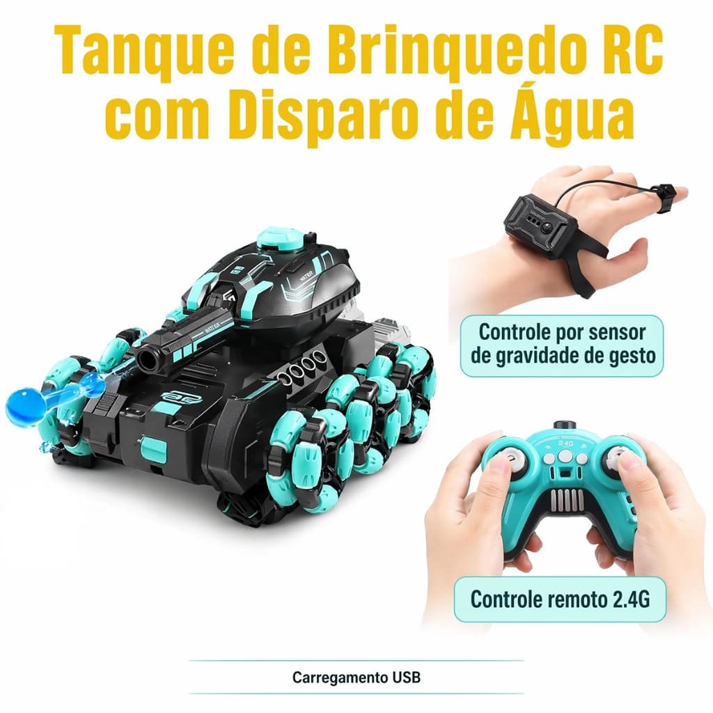 Carrinho Controle Remoto Stunt 360° Drift Duplo Controle