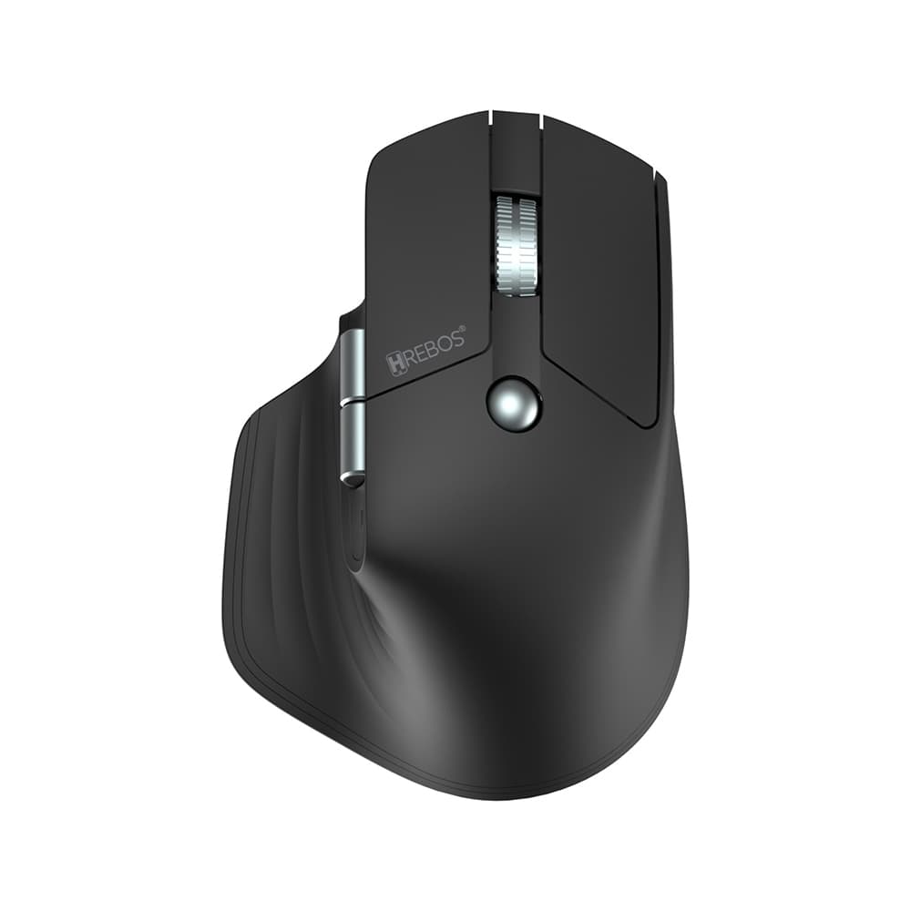 Mouse Sem Fio Hrebos IF-602 Prometheus 4000DPI Vertical Preto