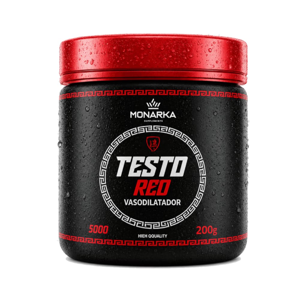 Testo Red - Suplemento Alimentar em Pó - Vasodilatador Pré-Treino, Academia e treino - vaso1