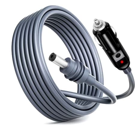 Visor digital Cabo 12v 24v Carregador Veicular Starlink Mini 2m/3m Metros Cinzeiro Adaptador Energia-A