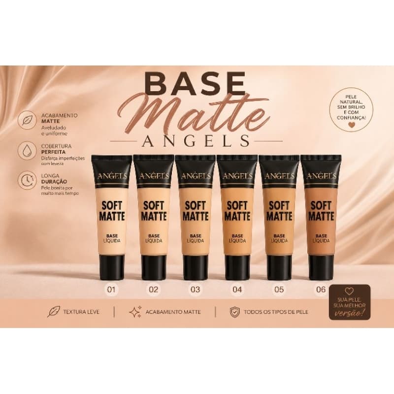 Base líquida matte Angels