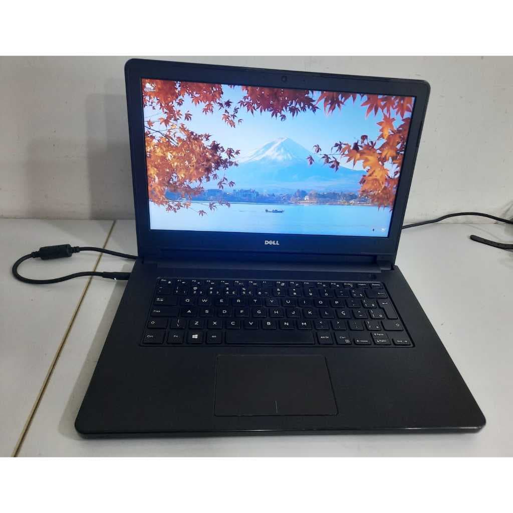 Notebook dell inspiron 5458 core i3 5ªG memoria 8gb ssd 120gb