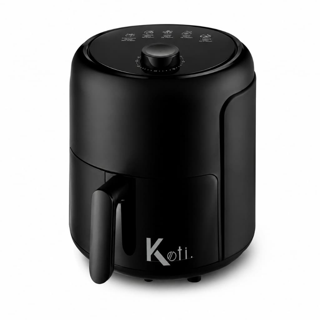 Fritadeira Eletrica Sem Oleo Air Fryer Koti 2,6L Petit 1000W Antiaderente Compacta Economica 110V 220V