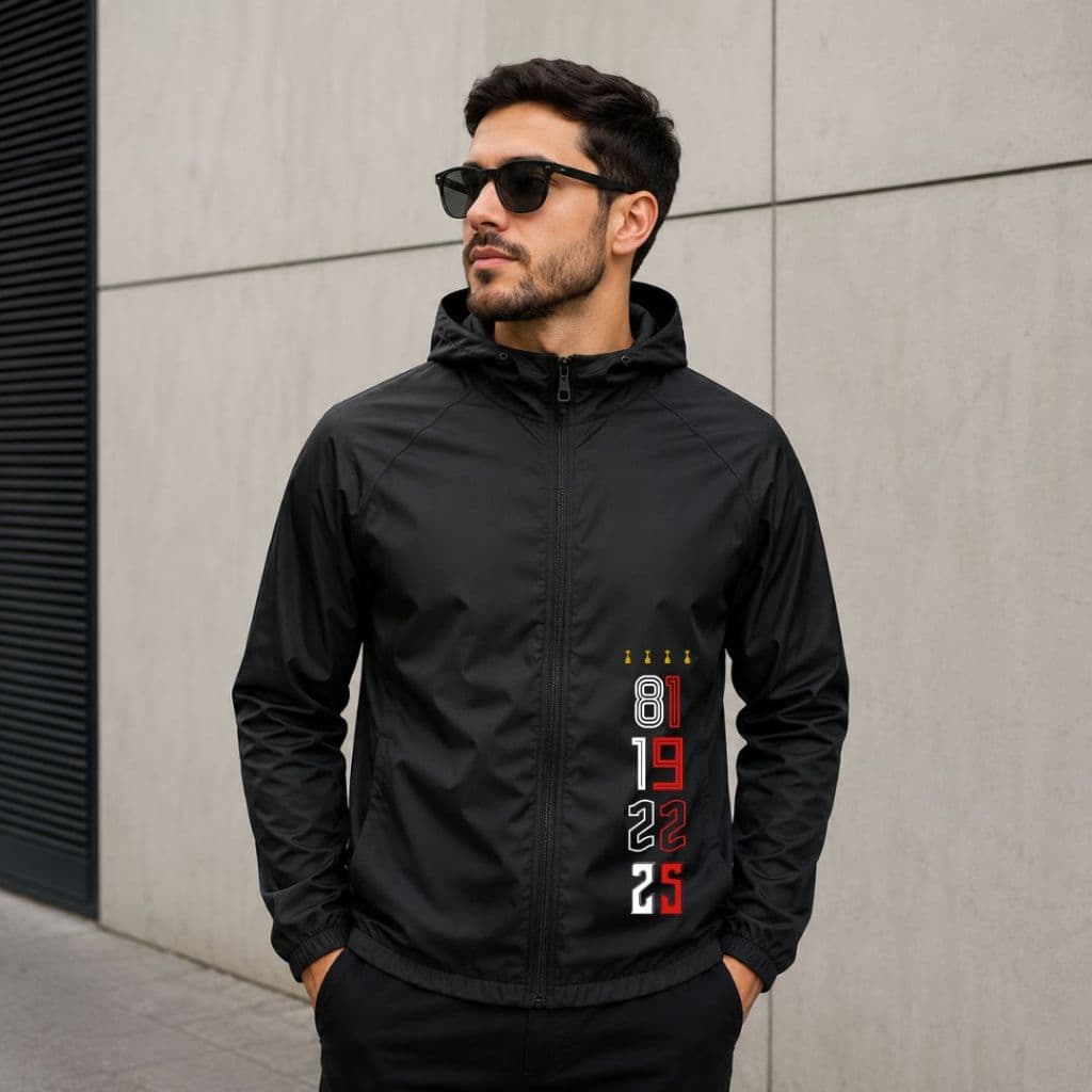 Jaqueta Masculina Blusa Corta Vento Motoqueiro Impermeável Flamen 81 19 22 Libertadores Time Futebol