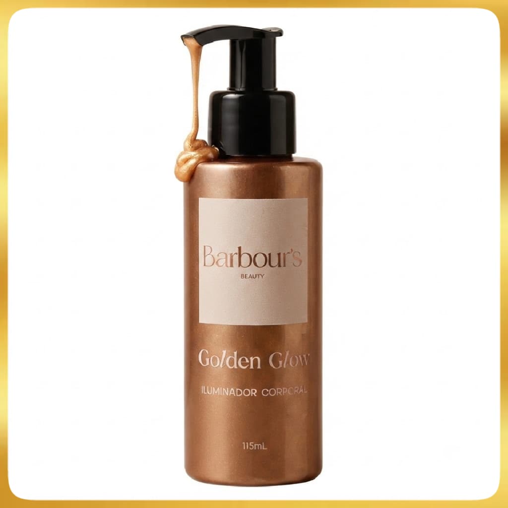 Iluminador Hidratante Corporal Golden Glow Barbour's 115ml