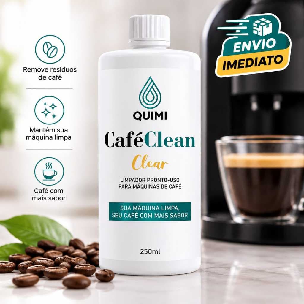 Descalcificante Limpa Cafeteira Expresso Maquina 250ml Café Clean Nespresso Dolce Gusto Três Corações Mondial