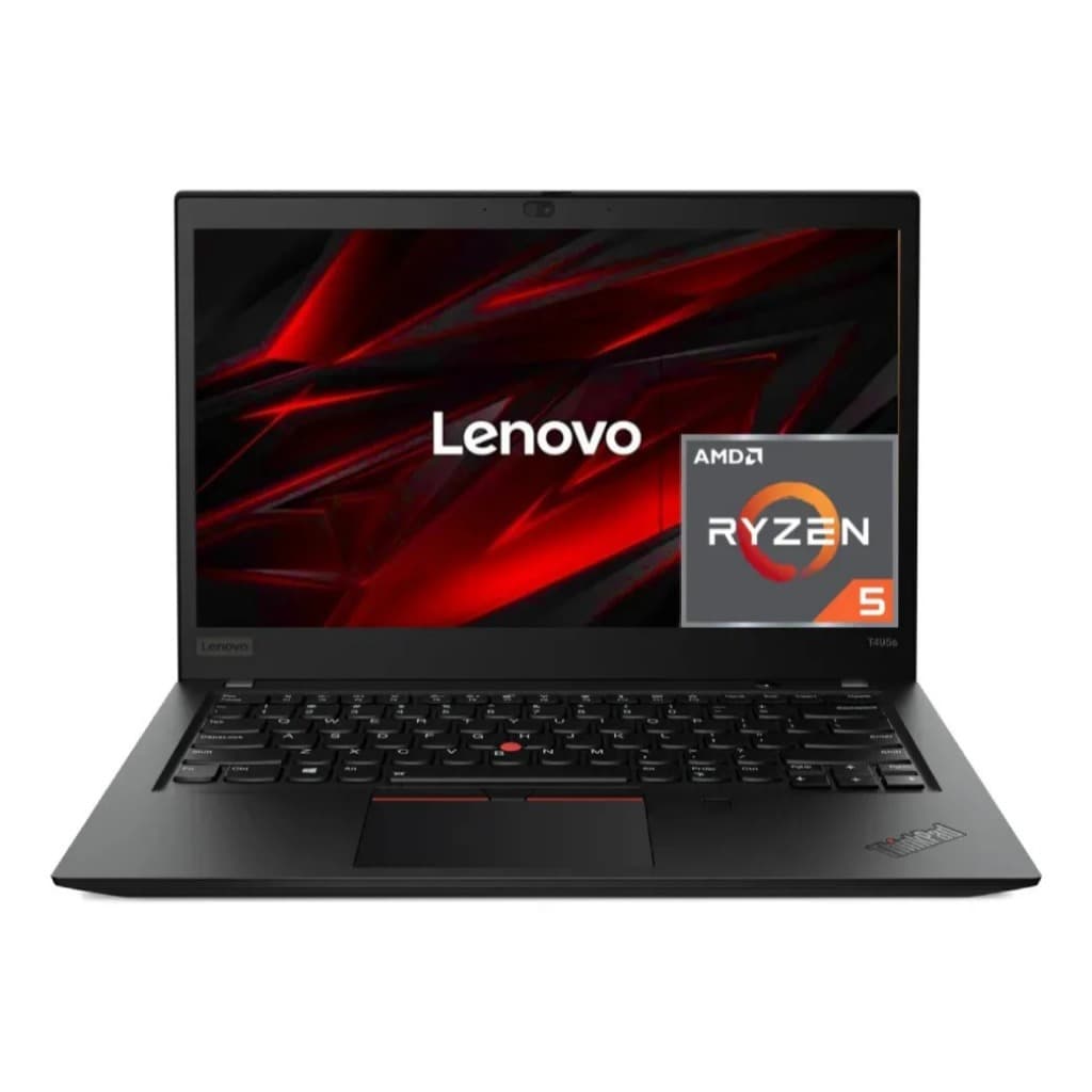 Ryzen 5 pro 8GB Ram SSD 256GB Tela 14" Bateria 2 a 5 Horas Notebook Thinkpad T495