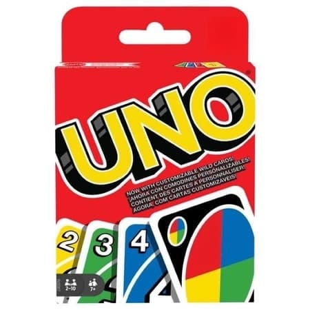 Jogo do UNO Cartas Baralho Diversão Para Família, Amigos e Crianças