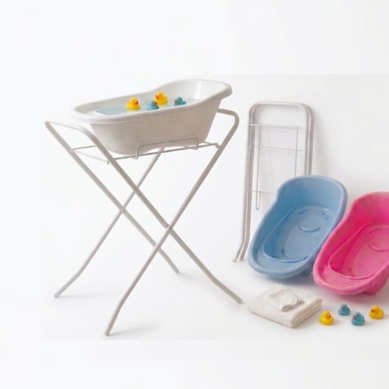 Suporte Universal Para Banheiras Dobrável Portátil Resistente SOMENTE O SUPORTE