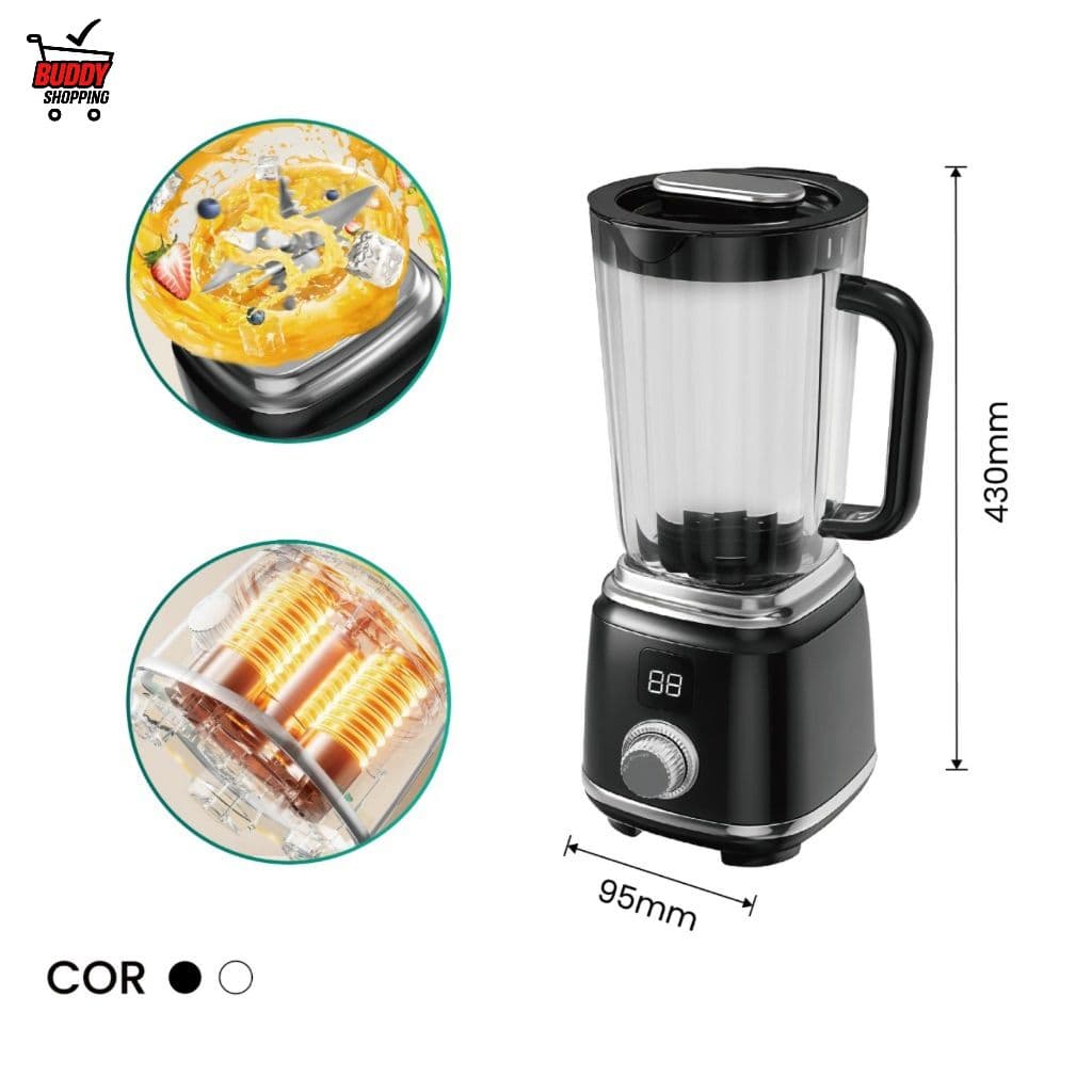 Mini Liquidificador Portatil USB Bateria Recarregavel 10 Laminas Inox 600ml Potente para Sucos Onistek