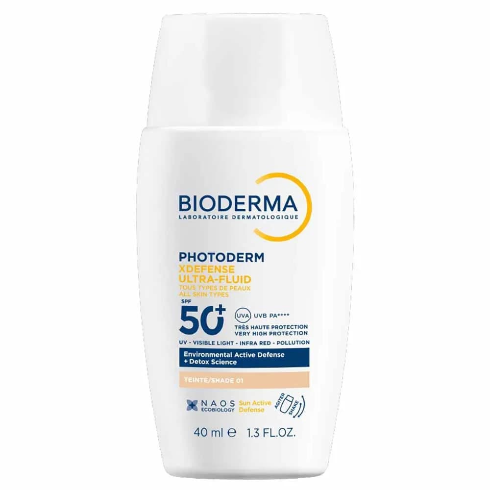 BIODERMA Protetor Solar Facial Ultrafluido Photoderm XDefense FPS 60 Escuro Cor 4 40ml