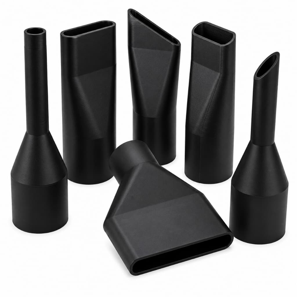 Kit de Bicos para Aspirador de Pó Universal com 6 Peças para Frestas e Cantos