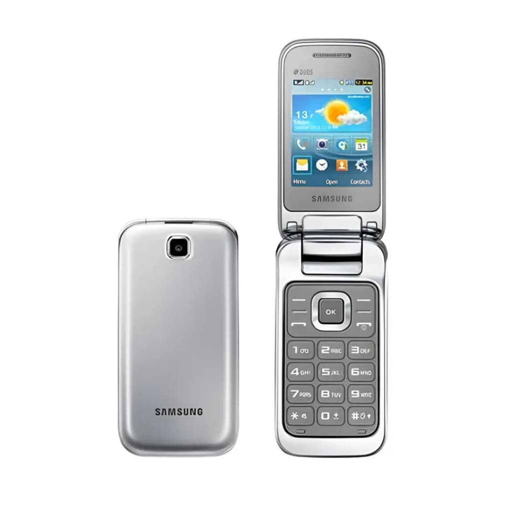 Samsung Gt-c3592  Dual Sim, Tela 2.4 Celular Para Idoso Cor Cinza