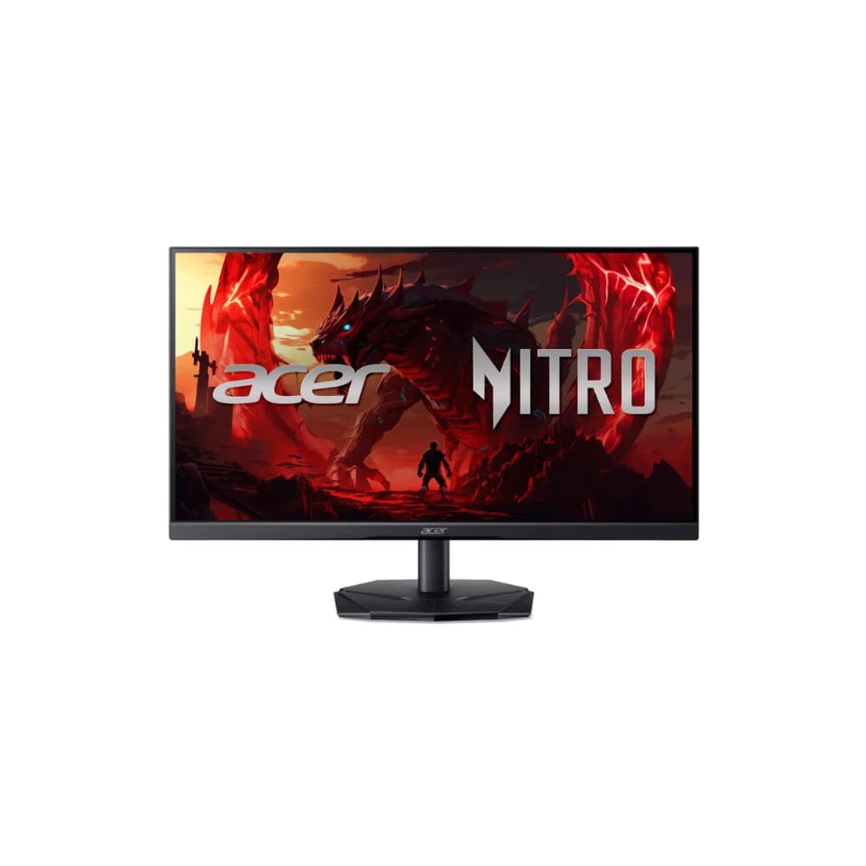 Monitor Gamer LCD LED Wide 23,8" ACER Nitro KG241Y X3bip Preto (Full HD/200Hz) (HDMI/DP*/VESA)
