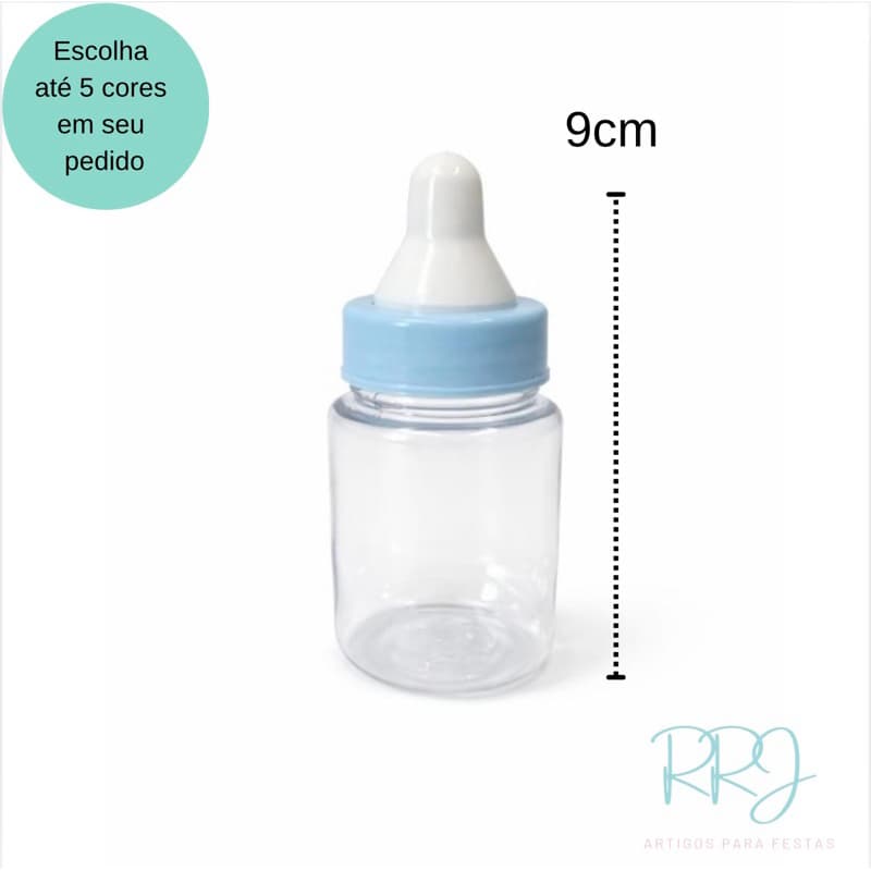 50 uni mini mamadeira para lembrancinhas chá de bebê e chá revelação / lembrancinha chá revelação