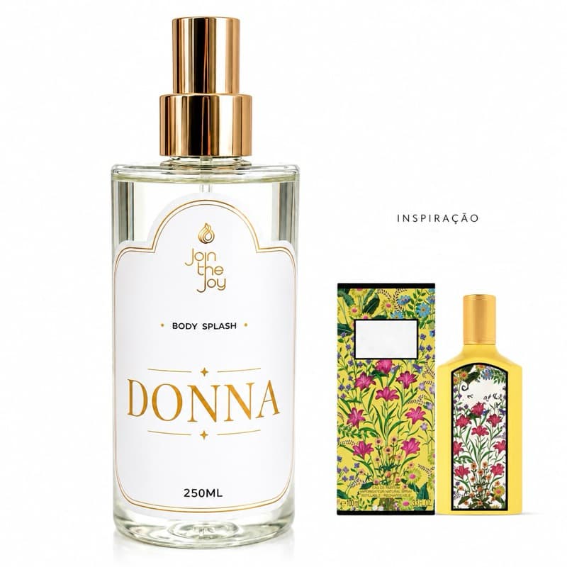 Body Splash Feminino Flora 200ml Perfume Corporal Inspirado em Perfume Importado Alta Fixação