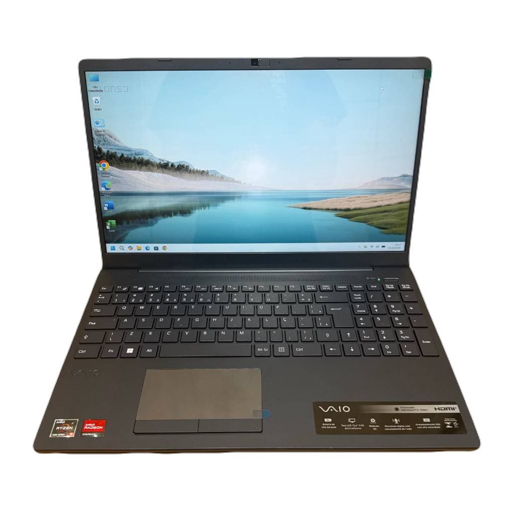 Notebook Vaio Ryzen 5 Radeon Vega 16gb Ddr4 M.2 512 Vitrine