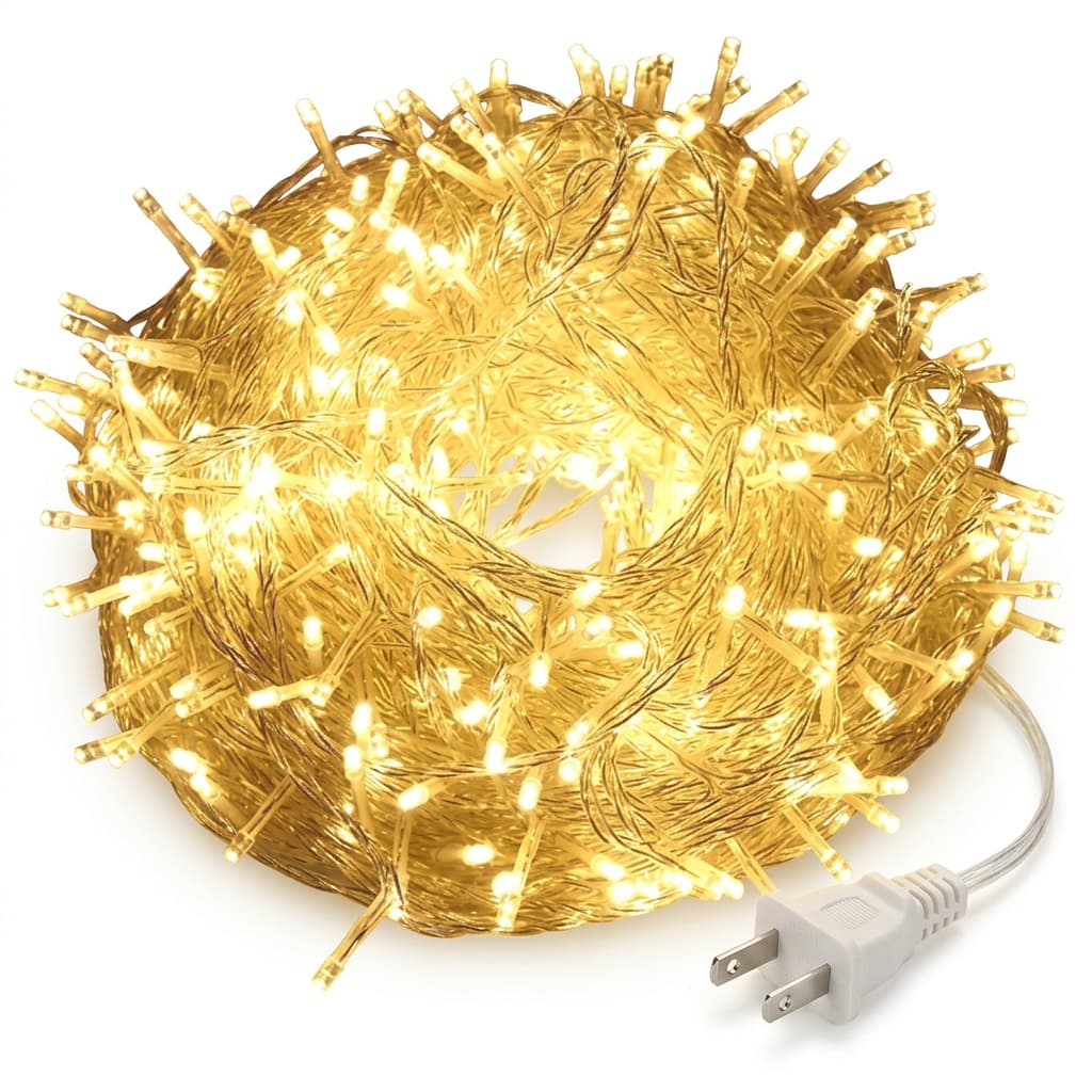 Luminaria Led Cascata Natalina 240 Leds Pisca Pisca Decoraçao Festas 43 Metros 220v