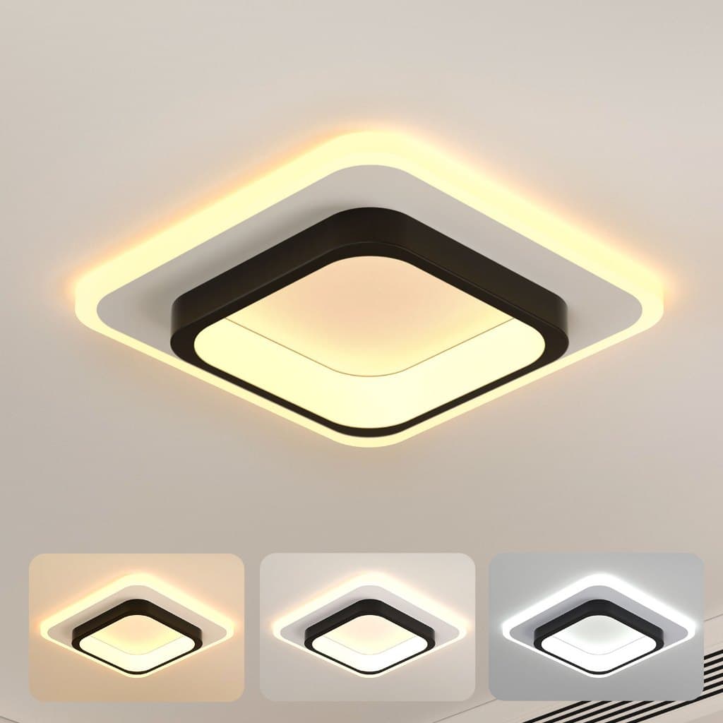Luminária Teto Plafon Lustre Led Sala Quarto Moderno