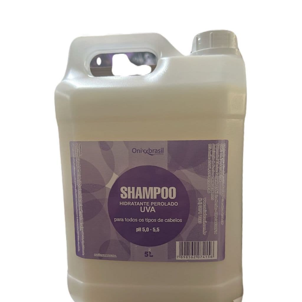 Shampoo Hidratante Perolado UVA 5 Litros - onixx Profissional