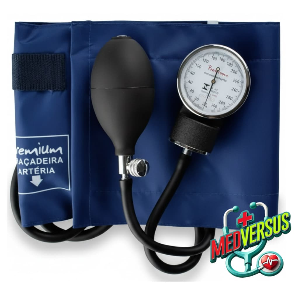 Aparelho de Pressão arterial Esfigmomanômetro manual Adulto Premium