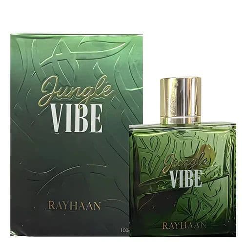 Perfume Rayhaan Jungle Vibe Eau de Parfum 100ml Masculino Importado Original