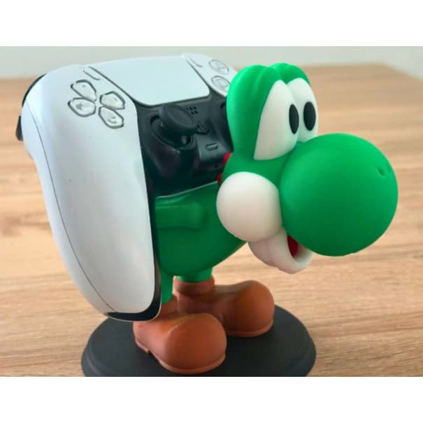 Suporte para controle de video game Yoshi | Decoração Geek e Funcionalidade no seu Setup | PS5 - XBOX