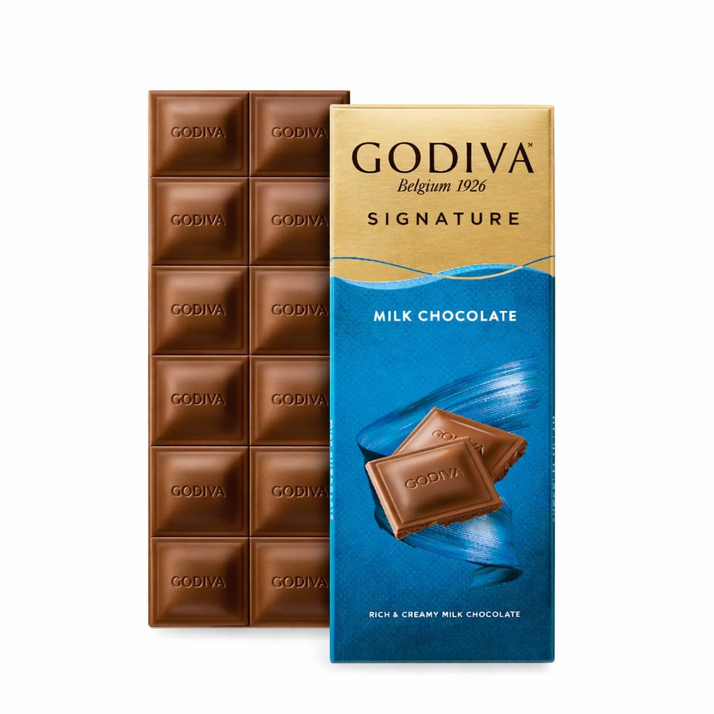 Chocolate Godiva Signature Tablet Ao Leite (Importado) 90 gr