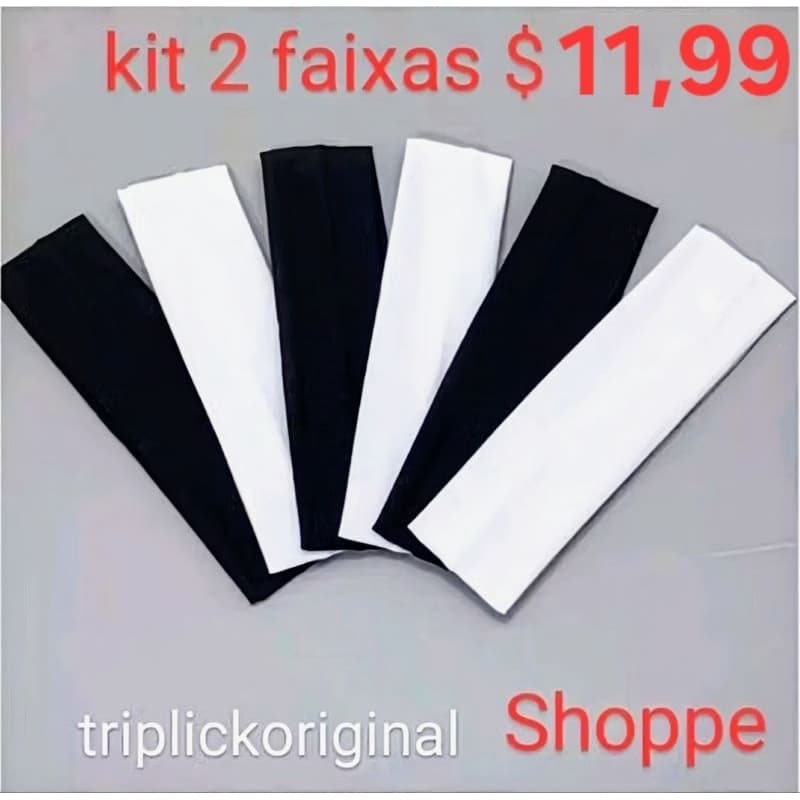 Faixa de cabelo unissex IMPORTADO PREMIUM p/acadêmia,yoga,tênis,bet tênis,basquete,vôlei, handebol, masculino e feminino