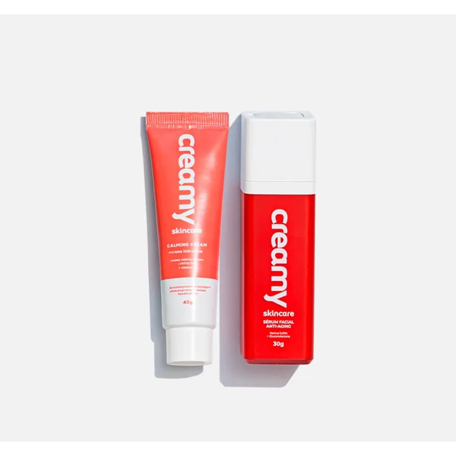 Duo Anti-Idade - Retinal 30g + Calming Cream 40g