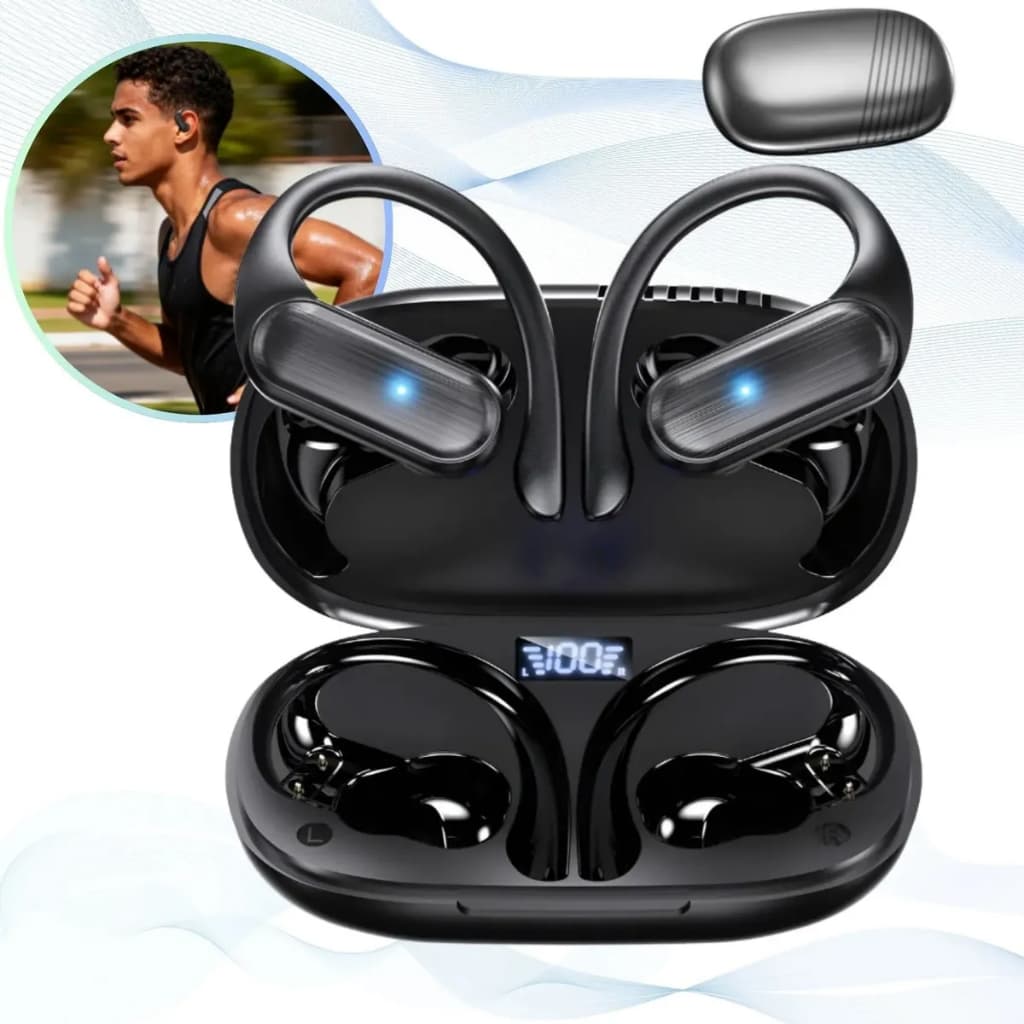 Vitog A520 Fones De Ouvido Controle Toque Bluetooth 5.3 HiFI Estéreo À Prova Dwireless Água TWS Fone Esportes Sem Fio