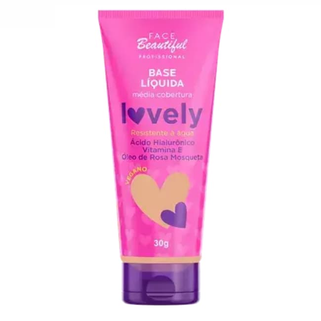 Base liquida Lovely Face Beautiful