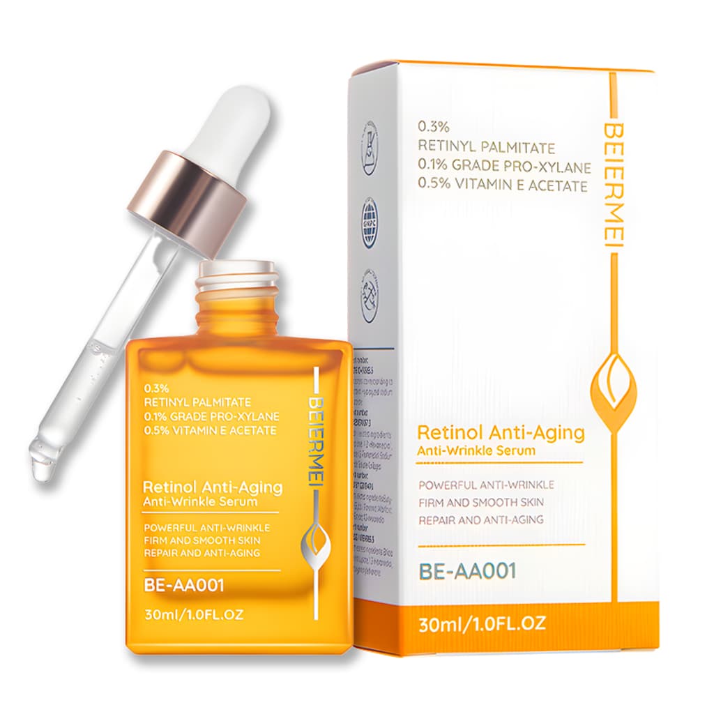 BEIERMEI Sérum anti-idade e antirrugas Retinol Pele firme e macia 30ml