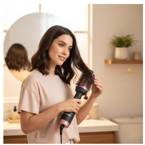 Escova Secadora Cabelo Profissional Bivolt 1300w Modelador Rapido Portatil