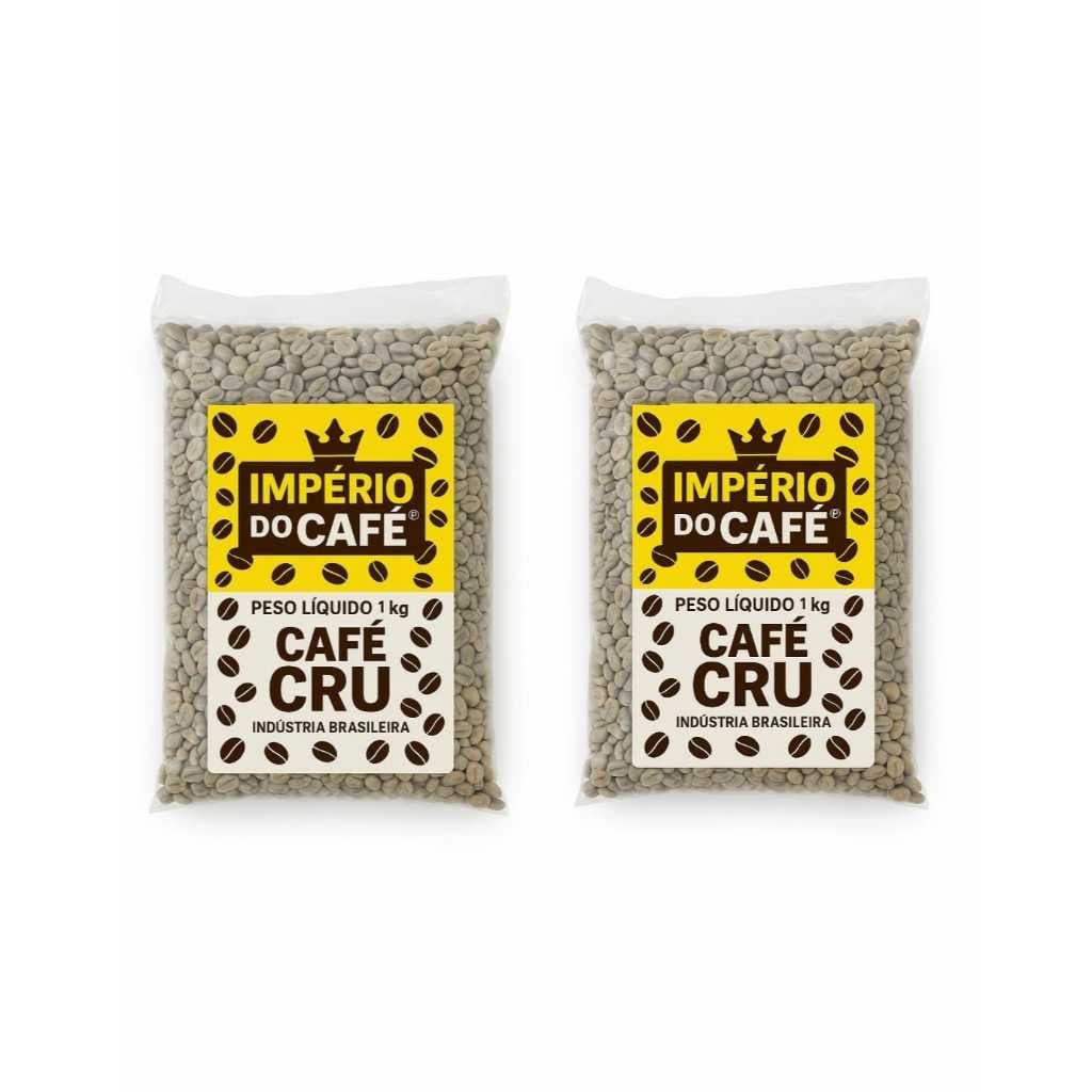 Café Verde em Grãos 2kg 100% Natural para Torra