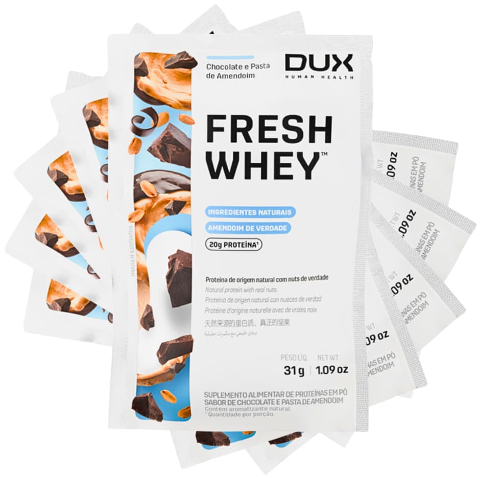 Whey Protein Fresh Chocolate e Pasta Kit 5 Saches
