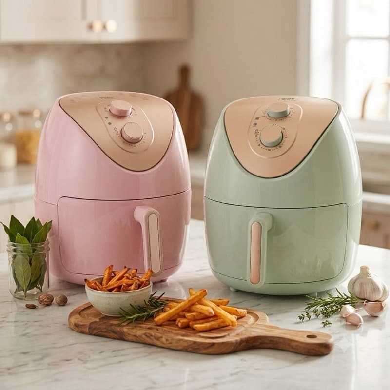 Air Fryer 4L 127V HomeLand Cesto Removível Fritadeira Elétrica Sem Óleo Antiaderente na