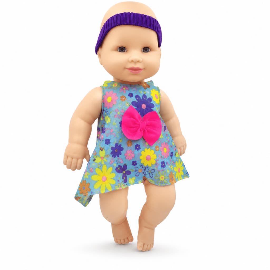 Boneca Blu Blu 30cm Articulada Cheirinho de Bebê Brinquedos Anjo Boneca Infantil Vinil