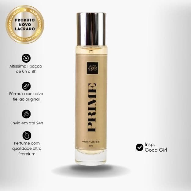 Perfume Feminino Prime F03 Alta Fixação Eau de Parfum Novo - 50ml