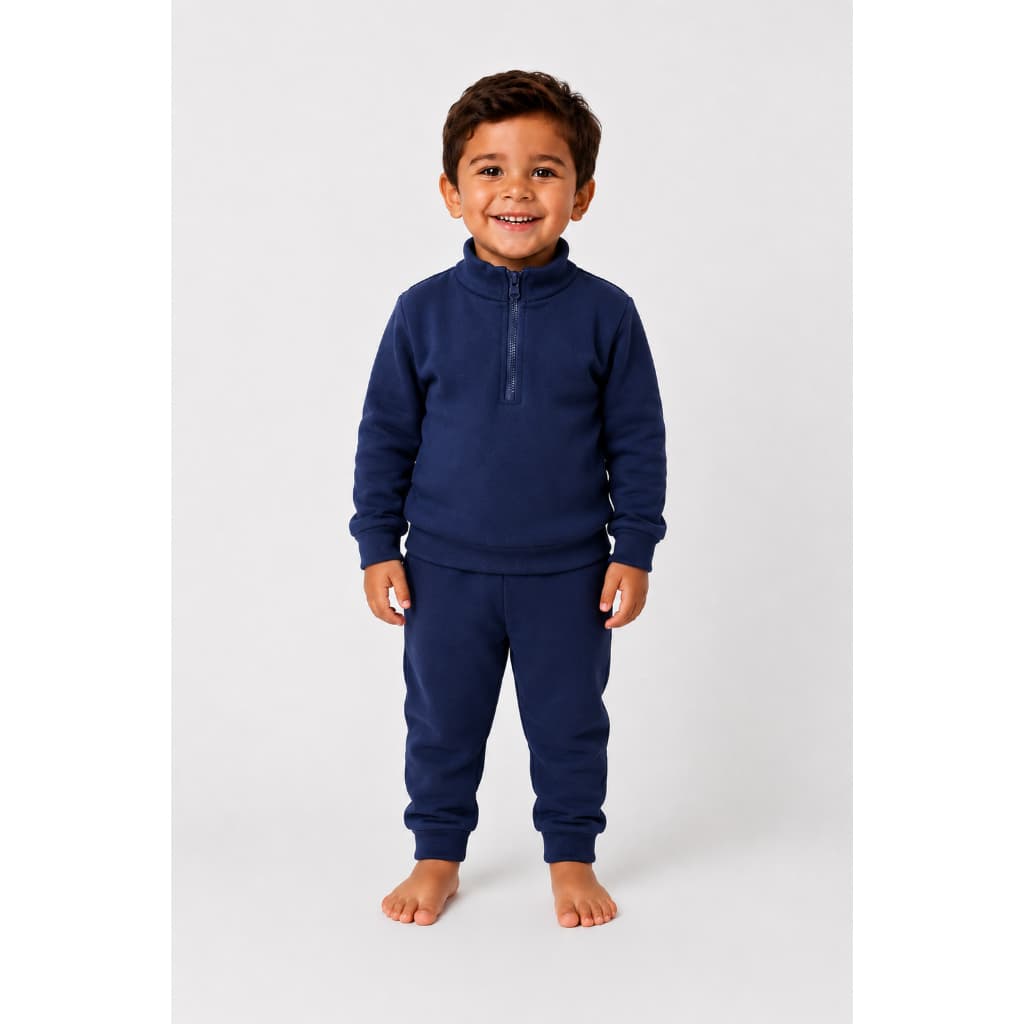 Conjunto de Moletom Infantil Masculino Felpudo Quentinho Blusa + Calça Inverno 2026