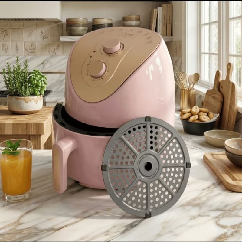 Fritadeira Elétrica Air Fryer 4 Litros Sem Óleo Antiaderente 220V Prática e Econômica