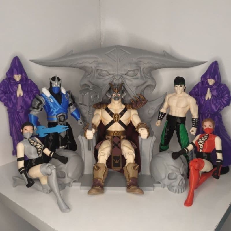 Boneco articulado Mortal Kombat Ninja