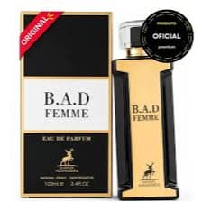 Perfume Árabe Bad Femme Maison Alhambra 100Ml Feminino Original importado